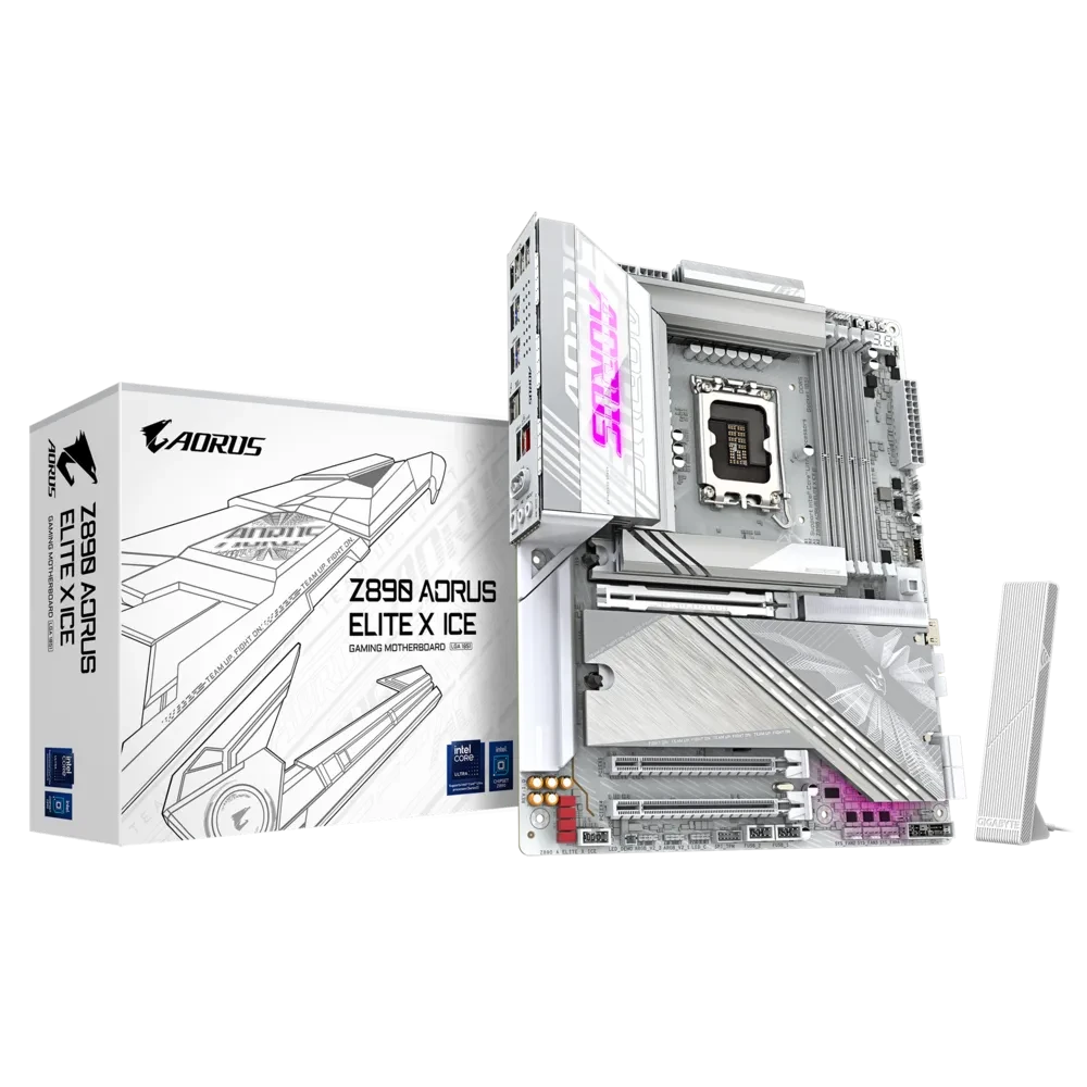 Gigabyte Z890 AORUS ELITE WIFI7 ICE LGA 1851 ATX Motherboard