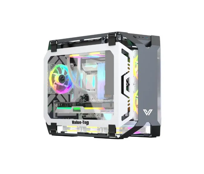 Value-Top X-Era Mloong Series Shining Grey Open-Frame Gaming Case