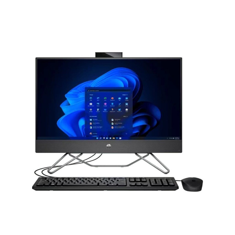HP AIO ProOne 240 G9 12th Gen Intel Core i3 1215U  23.8 Inch FHD Display Black All in One Brand PC